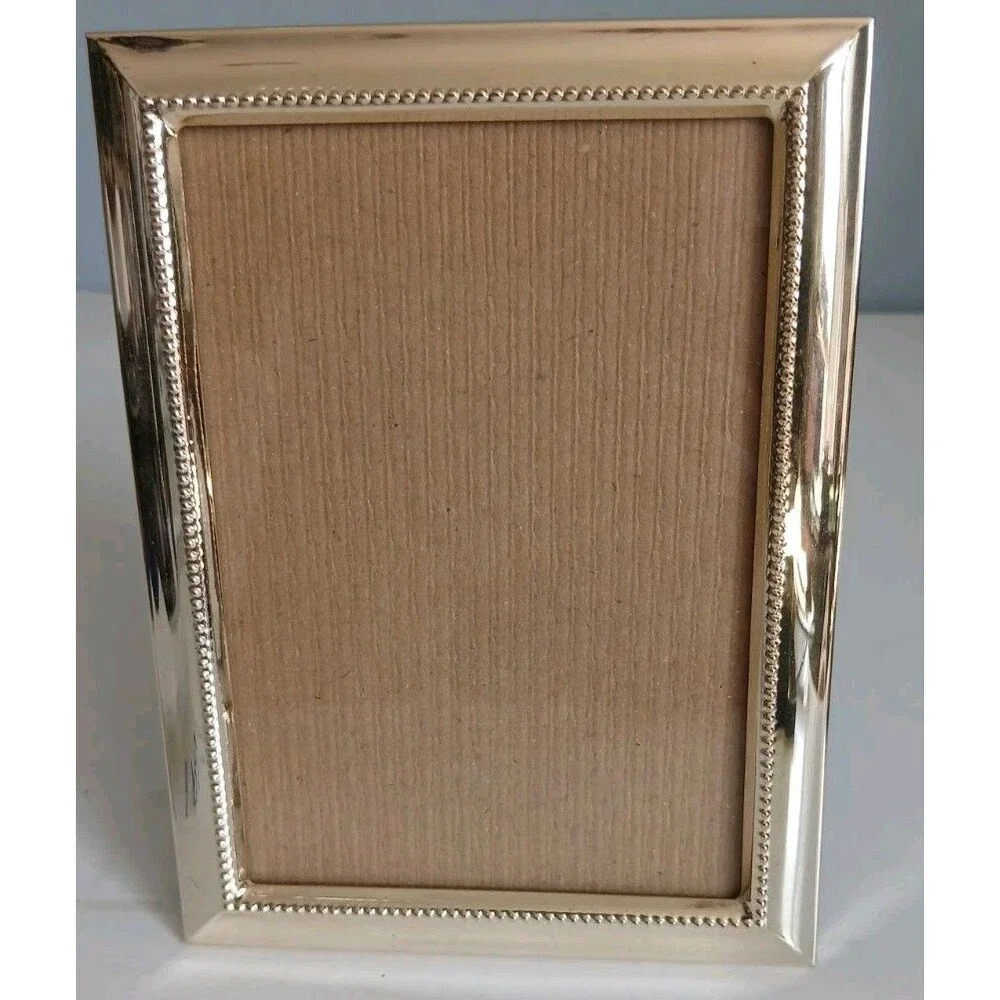 Hudson Hill Sleek Silver Tone Metal Photo Frame High End Look